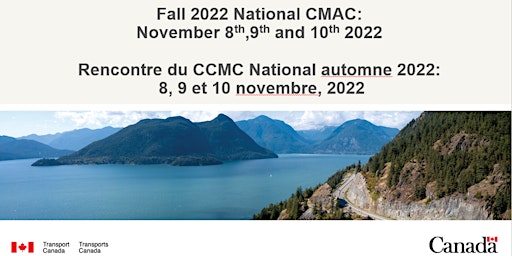 National CMAC Fall 2022 / CCMC National  Automne 2022