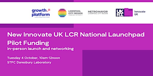 New Innovate UK LCR Launchpad funding