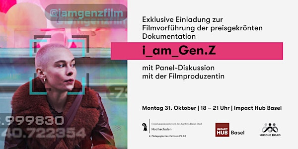 Filmvorführung "i_am_Gen.Z" - mit Panel-Diskussion