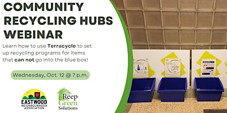 Zero Waste Event Series: How to Set Up a Community Recycling Hub