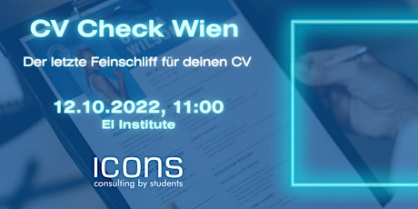 CV Check TU @ Wien