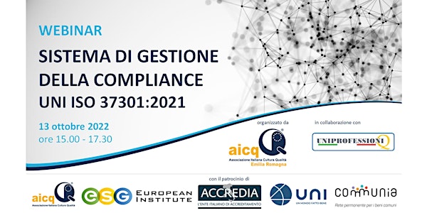Sistema di Gestione della Compliance UNI ISO 37301:2021 | Webinar