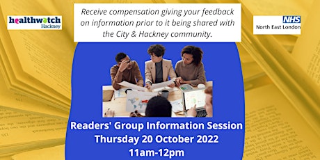 Readers' Group Information Session
