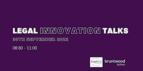 Legal Innovation Talks - LegalTech in Leeds (Leeds Digital Festival)