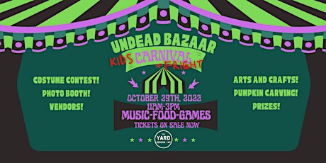 The Undead Bazaar: Kids Carnival of Fright