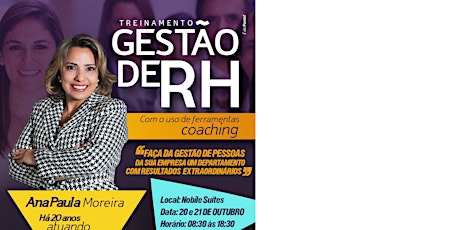 Imagem principal do evento TREINAMENTO "GESTÃO EM RH COM USO DA FERRAMENTAS DE COACHING