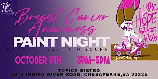 Breast Cancer Awareness  Paint Night