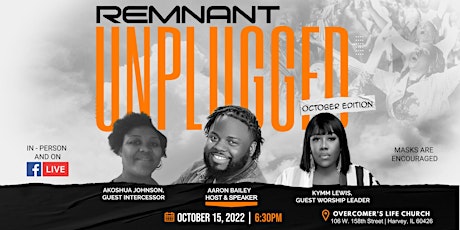 Remnant Unplugged: October Edition