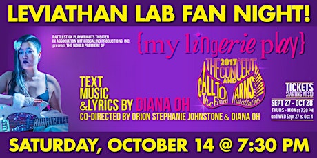 Leviathan Fan Night: {my lingerie play} at Rattlestick Theatre primary image