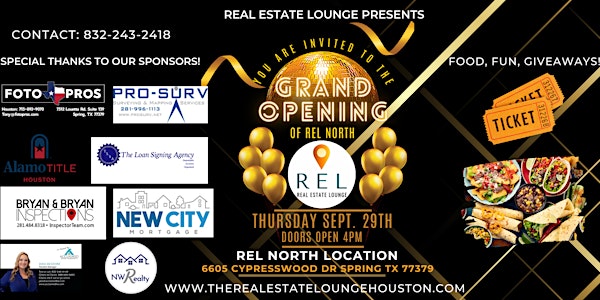 GRAND OPENING of the Real Estate Lounge NORTH