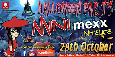 Mini MeXx Halloween Party 2022