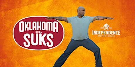 Oklahoma Suks Beer Yoga with Ricky Williams & Independence Brewing Co. primary image