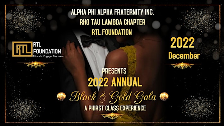 2022 Alpha Black and Gold Gala & Fundraiser image