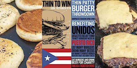 Cheeseburgers for Charity Burger Popup benefiting United for Puerto Rico primary image