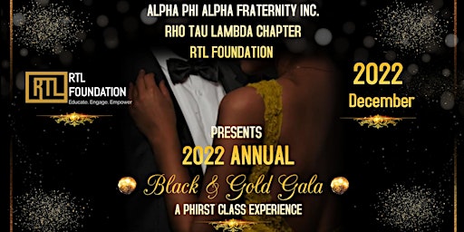 2022 Alpha Black & Gold Gala Sponsorship Opportunity