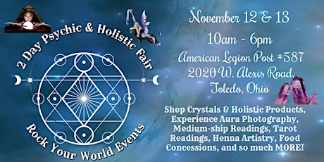 Two Day Psychic & Holistic Festival in Toledo!