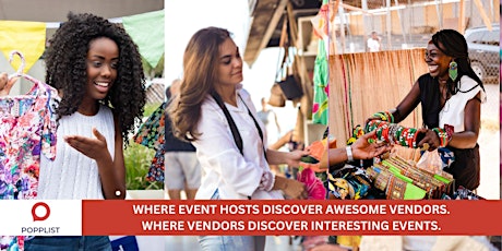 VENDORS WANTED - Connect with awesome great Pop-up events in ATLANTA!