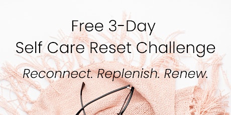 3-Day Self Care Reset Challenge