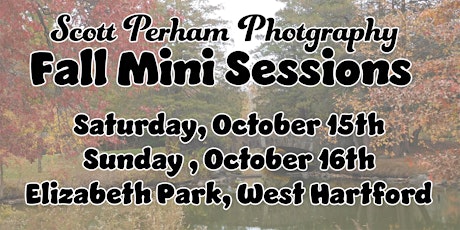 Scott Perham Photography Fall Mini Sessions at Elizabeth Park in Hartford