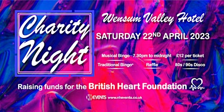 Charity Night for British Heart Foundation - Bingo, Disco, Raffle & More!