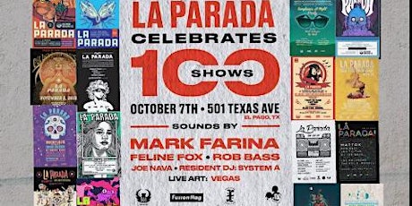 LA PARADA 100TH with Mark Farina