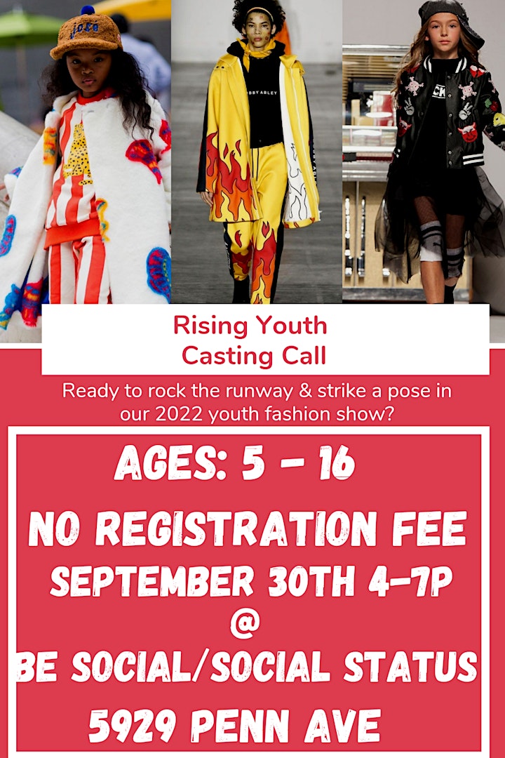 Copy of Rising Youth Fashion Show Casting Call image