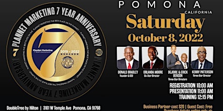 PlanNet Marketing 7-Year Anniversary Super Saturday - Pomona, CA