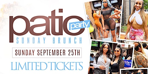 September 25th! Chicago's Sunday Funday Patio Brunch!