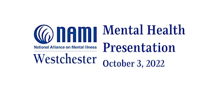 Virtual Mental Health Presentation from NAMI Westchester
