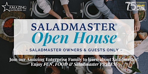 Virtual Saladmaster Open House - (Saladmaster Owners & Guests Only)