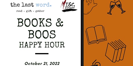 Books and Boos Happy Hour