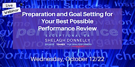 LIVE: Preparation & Goal Setting for Your Best Possible  Performance Review