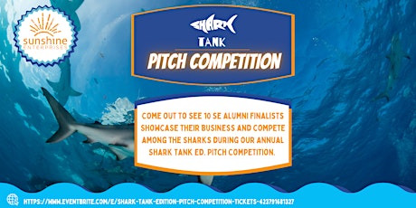 Shark Tank Edition Pitch Competition primary image