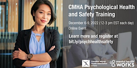 CMHA Psychological Health and Safety Training