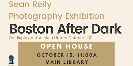 Photography Open House: Boston After Dark