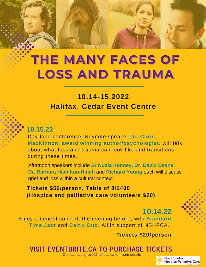 2022 NSHPCA Conference: The Many Faces of Loss and Trauma image