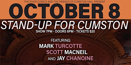 Comedy Show: Stand-Up for Cumston