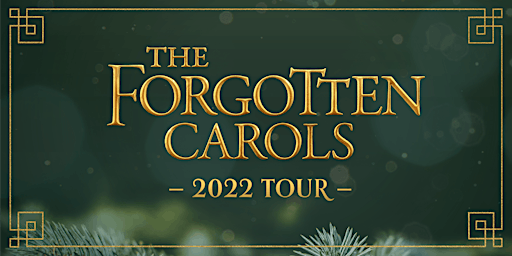 The Forgotten Carols in SLC, Thursday 12/15/22, 7:30pm
