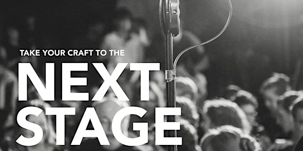 NEXT STAGE Workshop: “Book it: Pro Tips for Performing Artists & Bands"