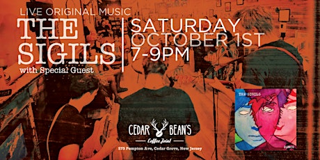 The Sigils - Live Original Music at Cedar Bean's Coffee Joint