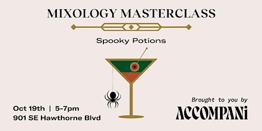 Mixology Masterclass - Spooky Potions