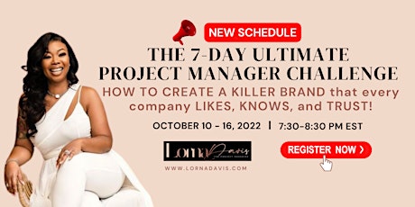 The 7-Day Ultimate Project Manager Challenge