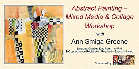 Abstract Painting – Mixed Media and Collage Workshop with Ann Smiga Greene