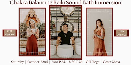 Chakra Balancing Reiki Sound Bath Immersion (Costa Mesa)