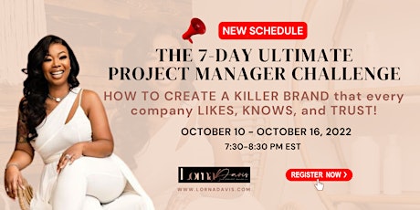 The 7-Day Ultimate Project Manager Challenge