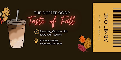 The Coffee Coop's "Taste of Fall" Event
