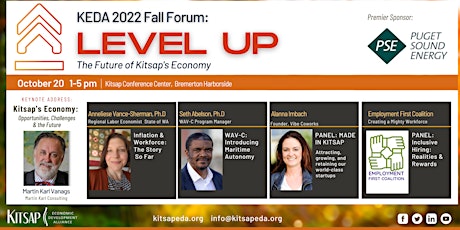 KEDA Fall Forum: LEVEL UP- The Future of Kitsap's Economy