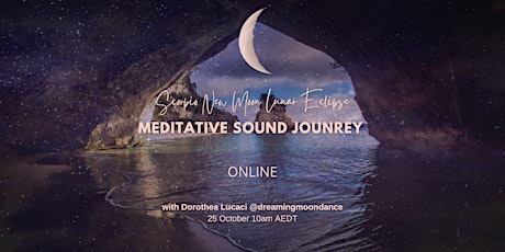 ONLINE: Scorpio New Moon Solar Eclipse Meditative Sound Journey