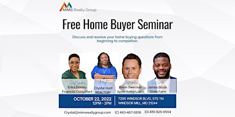 October's Home Buyer Seminar