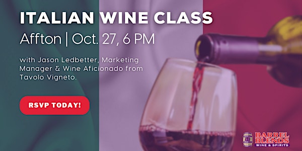 Italian Wine Class [October]